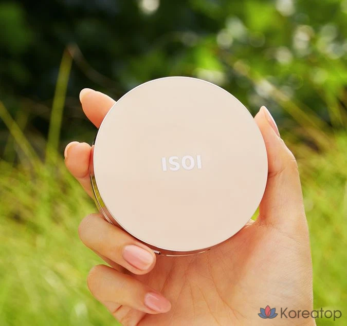 Тональный крем Isoi Skincare Cushion SPF38 PA++ (Основной продукт: 13 г) + Сменный блок: 13 г, № 21, 1 шт.