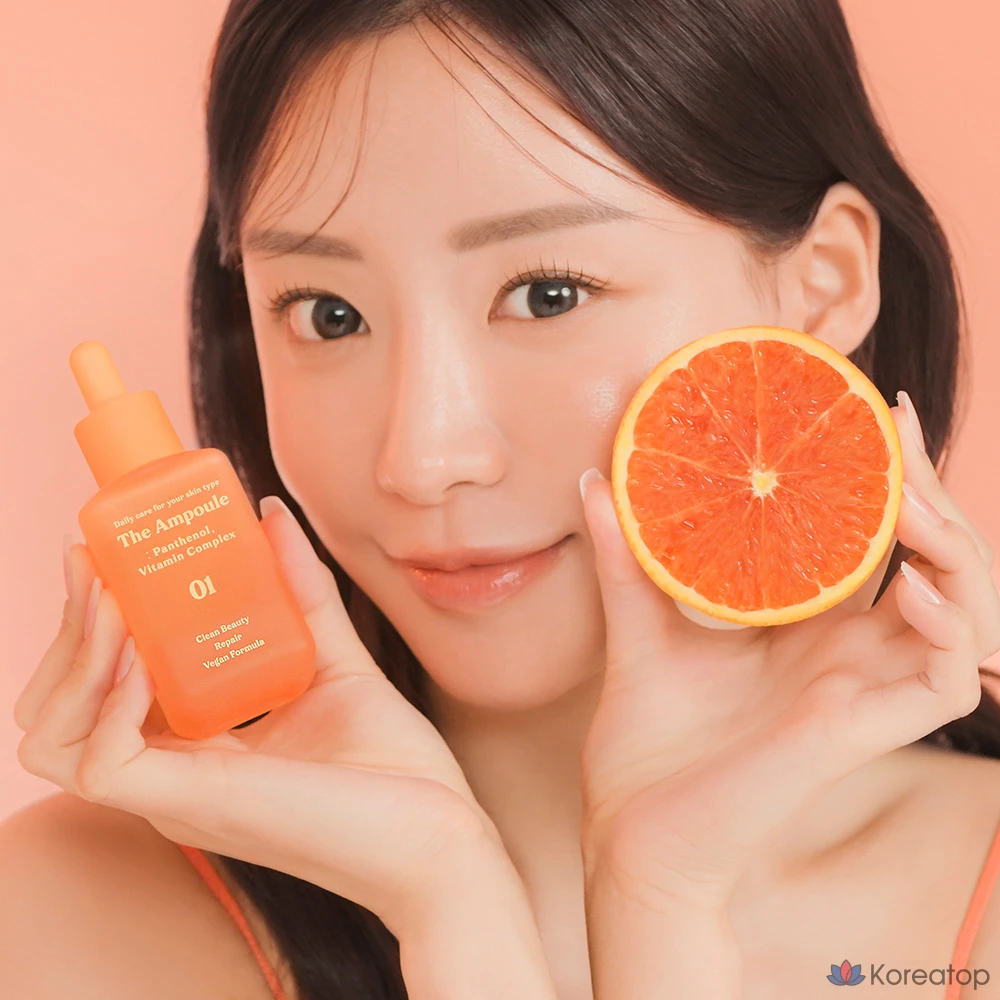 Ампула с пантенолом, витамином Barrier, антивозрастным и восстанавливающим эффектом, 1 шт., 60 мл.