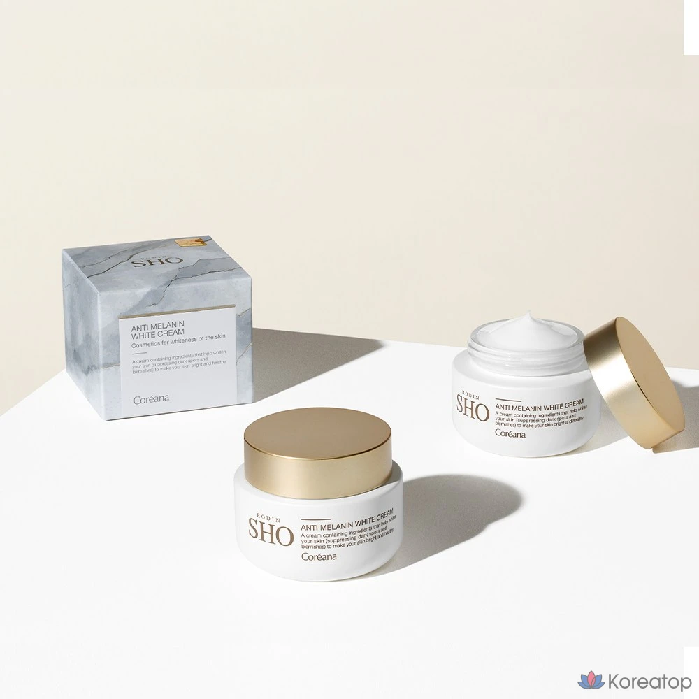 Отбеливающий крем Coreana Rodinshow против меланина, крем для удаления веснушек, ниацинамид 5%, 1 шт., 50 мл