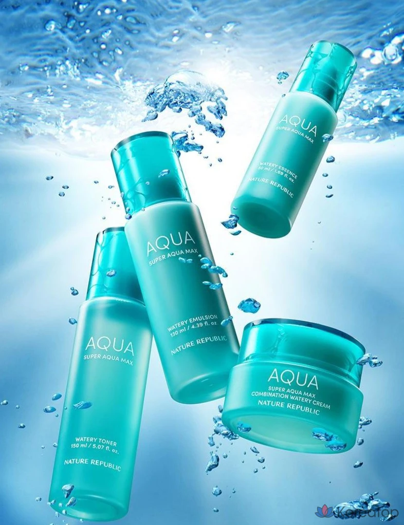 Увлажняющая эссенция Nature Republic Super Aqua Max, 1 шт., 50 мл