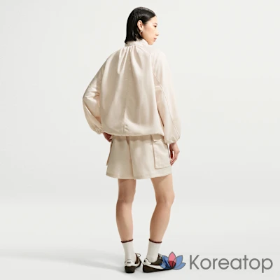 Шорты женские Nike Sportswear Loose Fit Mid-Rise Satin Cargo Shorts