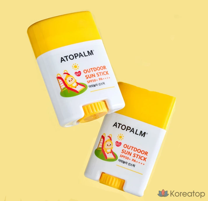 Солнцезащитный стик Atopalm Outdoor Play для малышей SPF50+ PA++++, 21 г, 1 шт.
