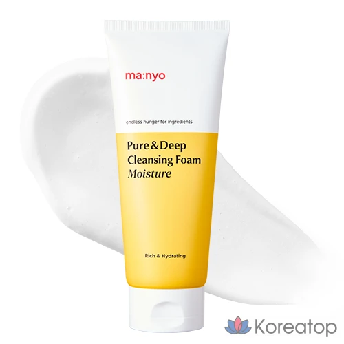 Пенка для глубокого очищения кожи Manyo Factory Pure &amp; Deep Cleansing Foam, 200 мл, 1 шт.