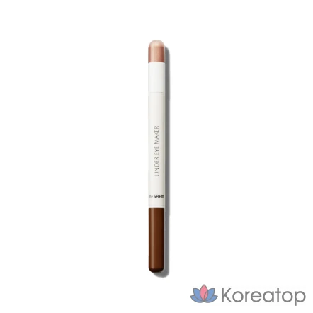 Saemmul Aegyo-sal Maker 0.2g (лайнер) 0.5g (теневой), Tearful Coral, 1 шт.