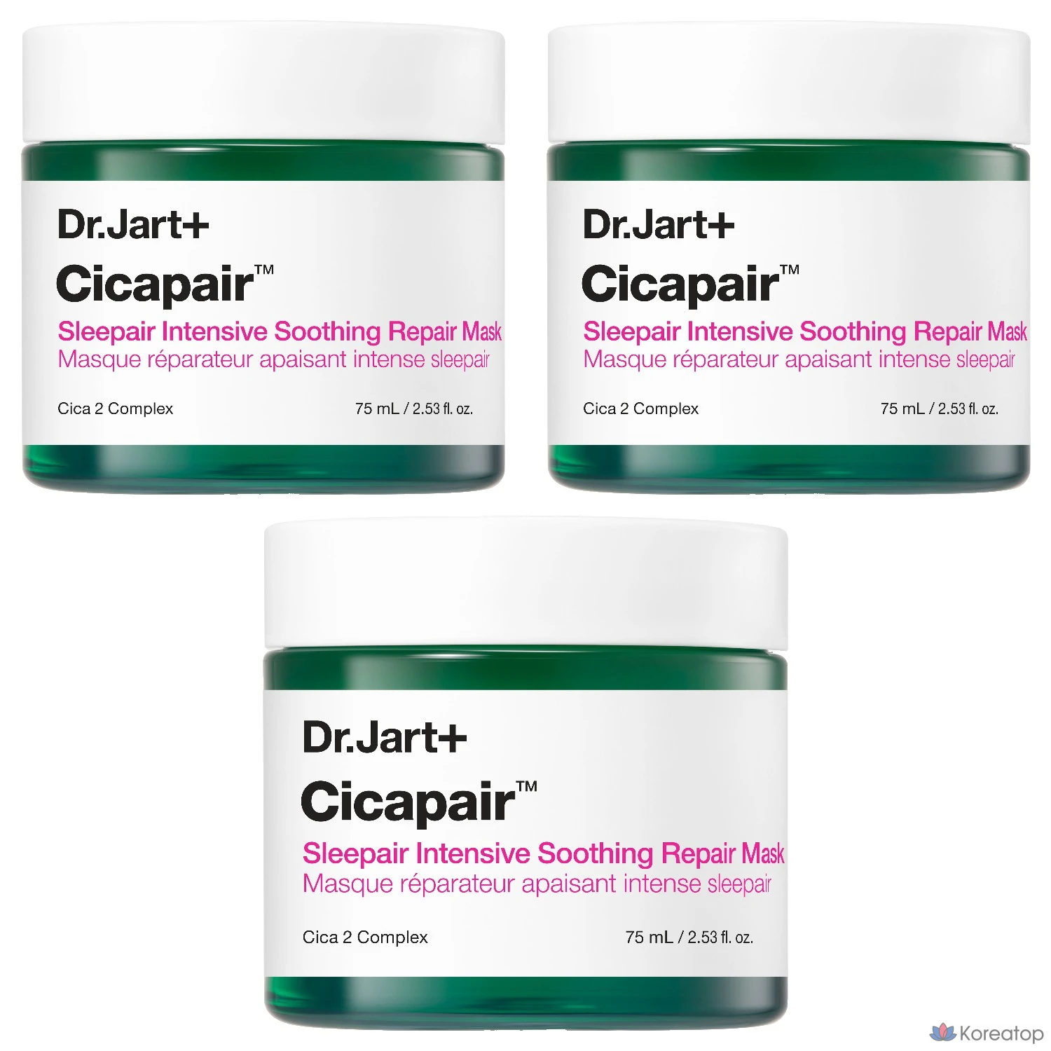 Dr. Jart+ Cicapair Sleepair маска для сна, 75 мл, 3 шт.