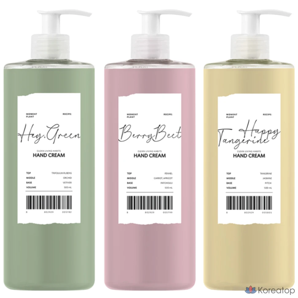 Крем/лосьон для рук Mimi Lorinse Moment, 500 мл, помпа, 02. Лосьон_Berry Beat, 1 шт.