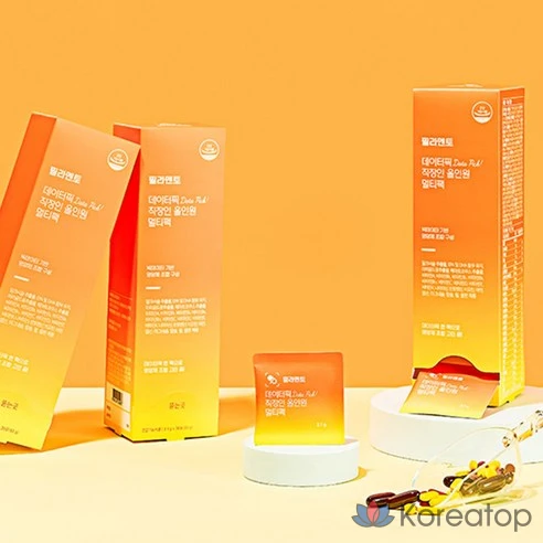 Мультивитаминный комплекс Filamento Office Worker All-in-One Multipack с кальцием, магнием, омега-3, лютеином, расторопшей и астаксантином