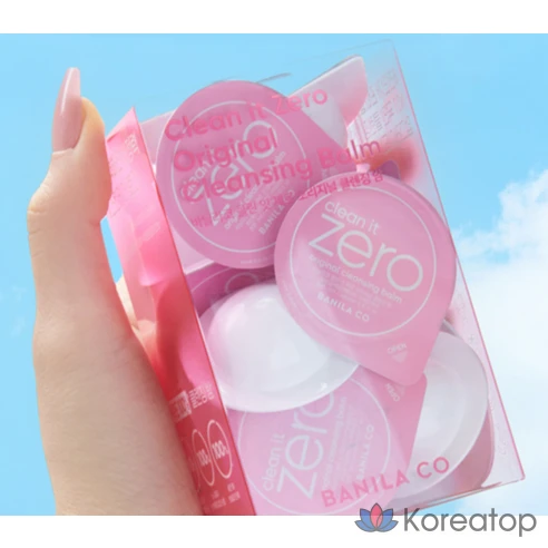 Набор миниатюр очищающих бальзамов BANILA CO Clean It Zero Special Kit