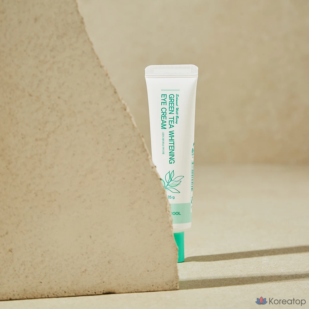 Отбеливающий крем для глаз с зеленым чаем, 35 г, 1 шт.