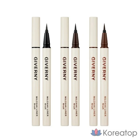 Кисть-лайнер Giverny Close-Fitting Brush Liner 0,6 г, оттенок 02 Black Brown