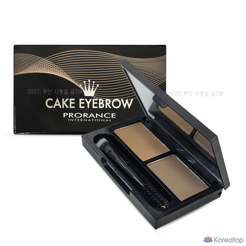 Накладные брови Prorance Cake Eyebrow, двухцветные, 1 шт.