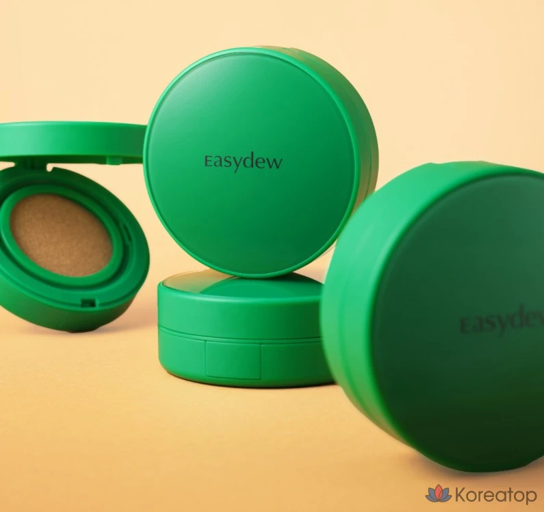 Кушон Easydew Mela B Toning Ampoule Cushion Refill Puff, оттенок 19, 13 г, 1 шт.