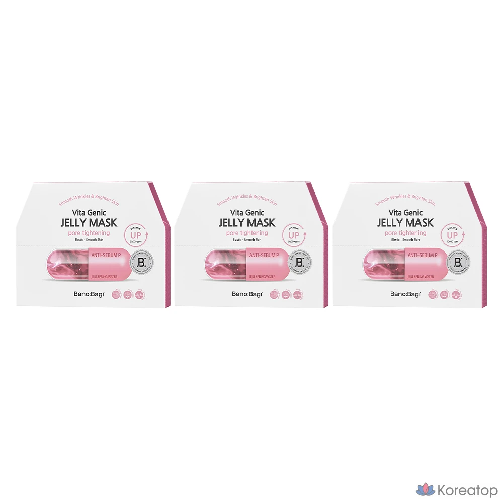 Тканевая маска для лица Banobagi Vitagenic Jelly Mask Pore Tightening, 30 мл, 30 шт.