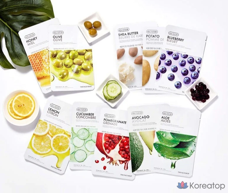 Тканевая маска для лица The Face Shop Grinded Lemon Mask Sheet, 25 шт., фото 5