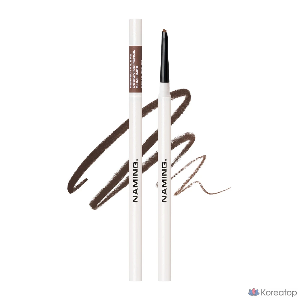 Подводка для глаз Namem Perfect Tail Eye Designing Pencil Slim Liner, 1 шт., цвет Detail Brown.
