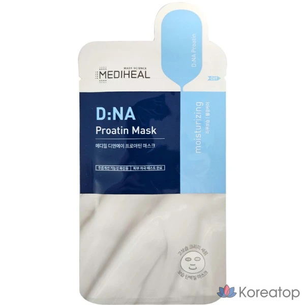 Тканевая маска для лица MEDIHEAL DNA Proatin Mask, 1 шт.