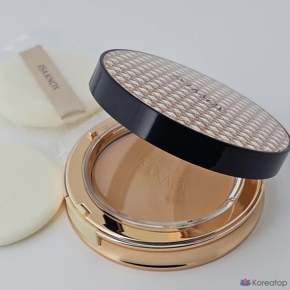 Izanox Cover Supreme Rich Essence Two-Way Pact No. 23 Twin Cake, No. 23 Natural Beige, 1 шт., фото 2