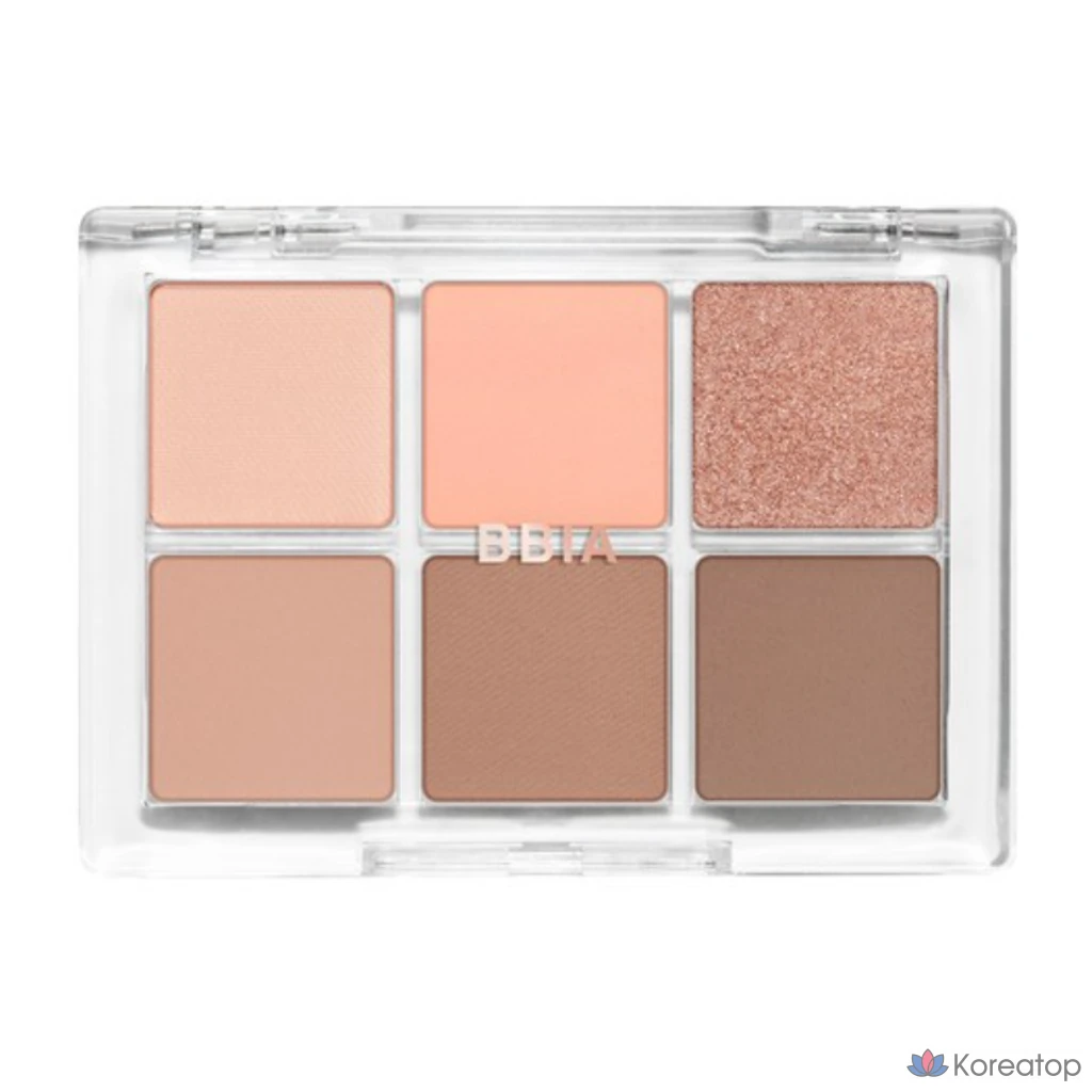 Pia Ready to Wear Eye Palette 5 г, Абрикосовые румяна № 5, 1 шт