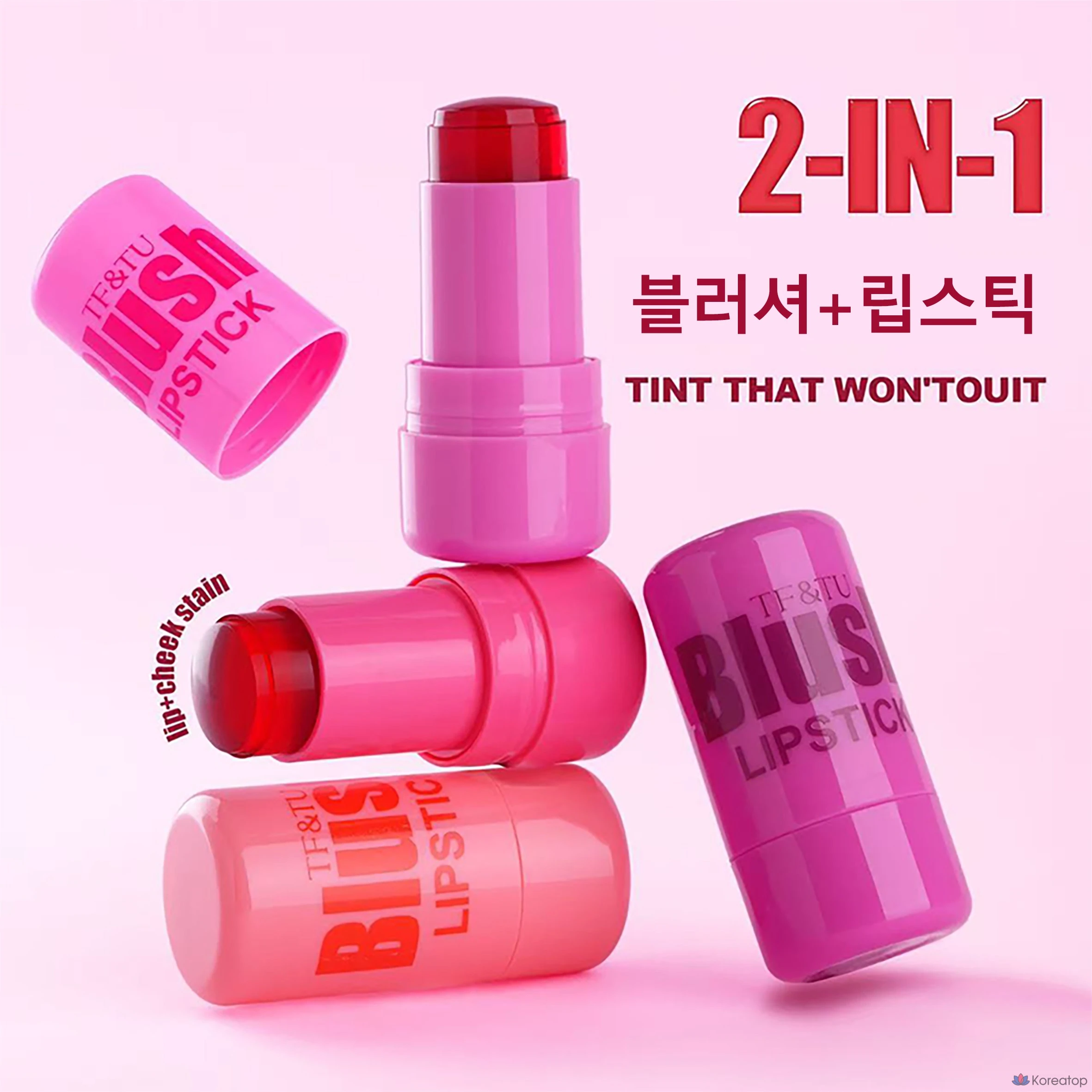 Румяна-стик для губ и щек Watery Jelly Tint, 1 шт., 03, фото 2