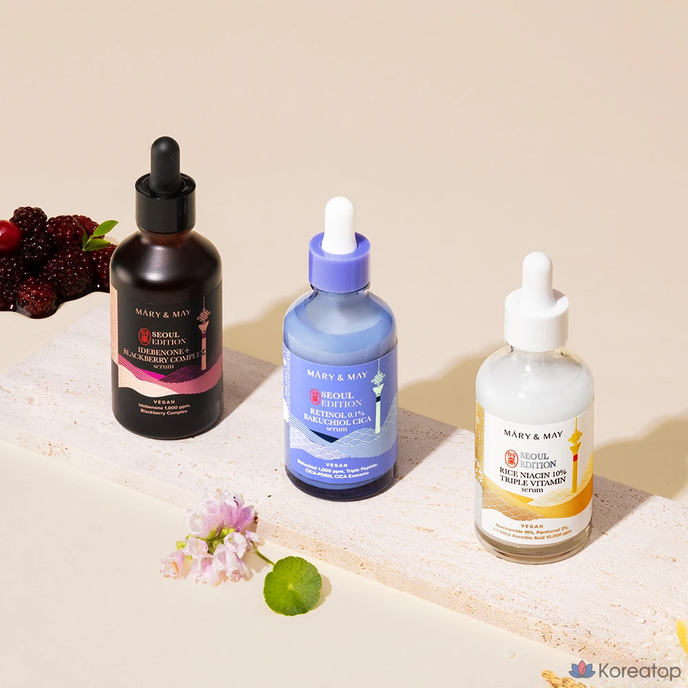 Сыворотка Marienmay Idebenone Blackberry Complex, 1 шт., 80 мл, фото 5