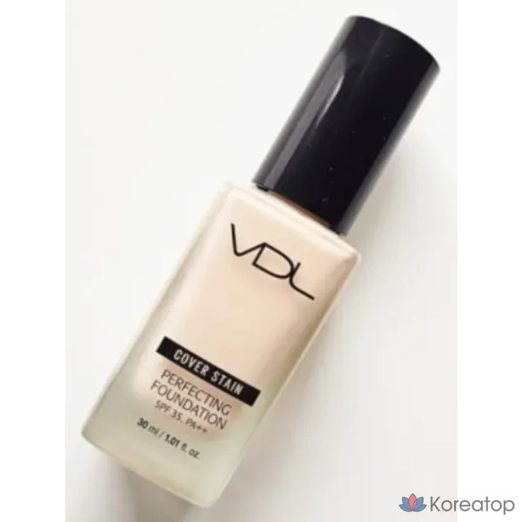 Тональная основа VDL VDIEL Cover Stain Perfecting, 30 мл, 1 штука, V03 (Желтый тон № 23)