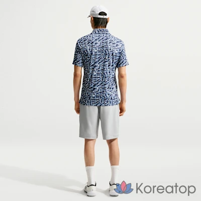 Поло мужское Nike Dri-FIT Tartan Camo Print Golf Polo