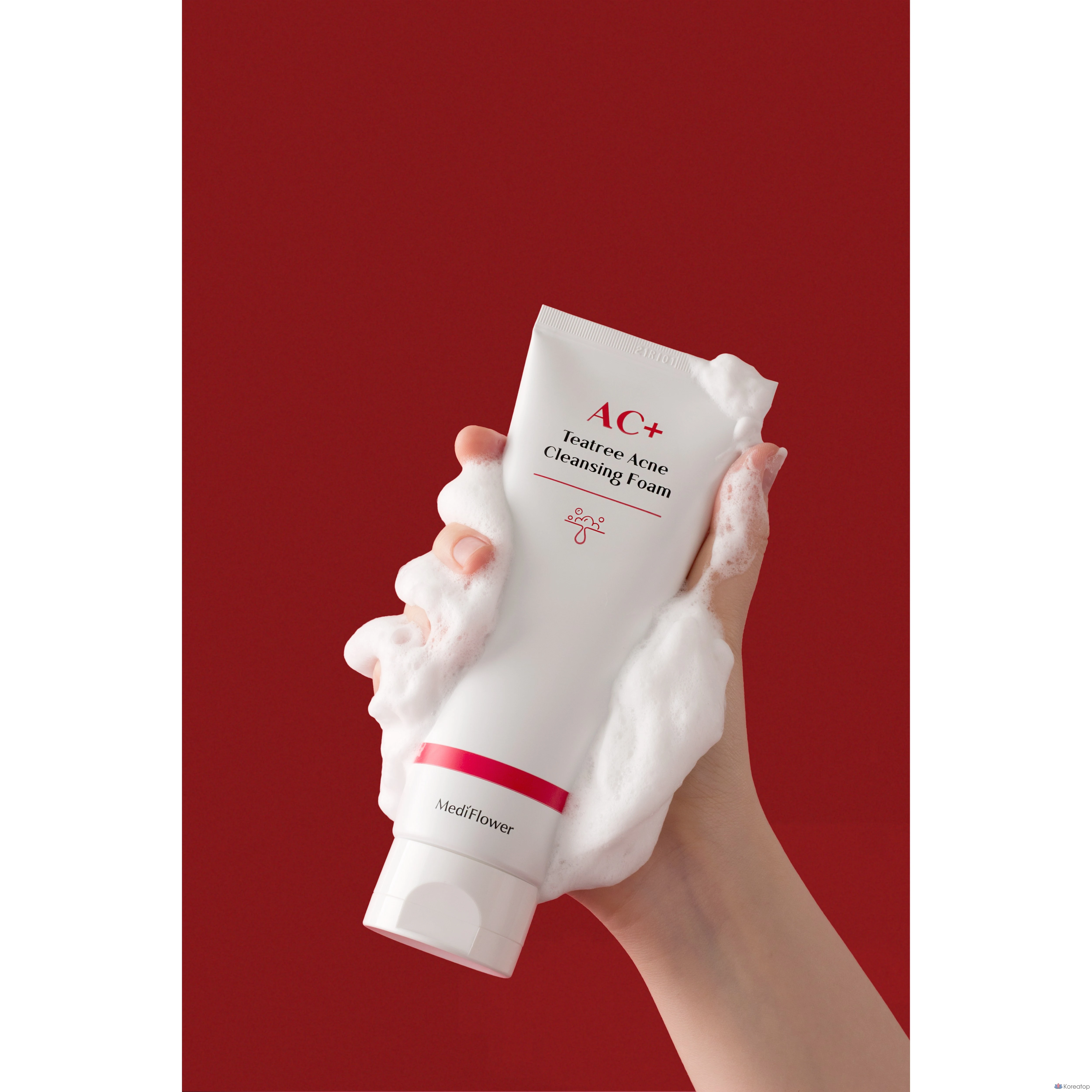 Очищающая пенка MediFlower Tea Tree Acne Cleansing Foam, 150 мл, 1 шт.