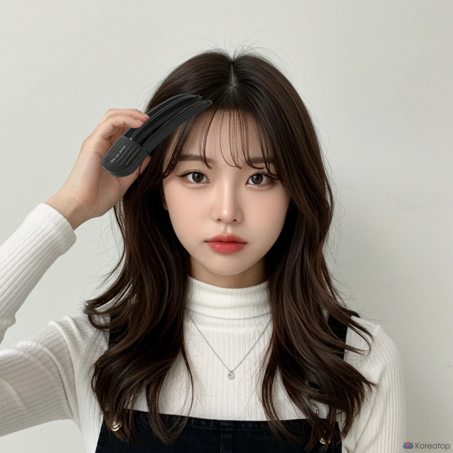 Заколки для фиксации и придания объема волосам Dive in Me Super Strong Hair Fixation Volume Clips, DASHU, набор из 2 штук, черные., фото 5