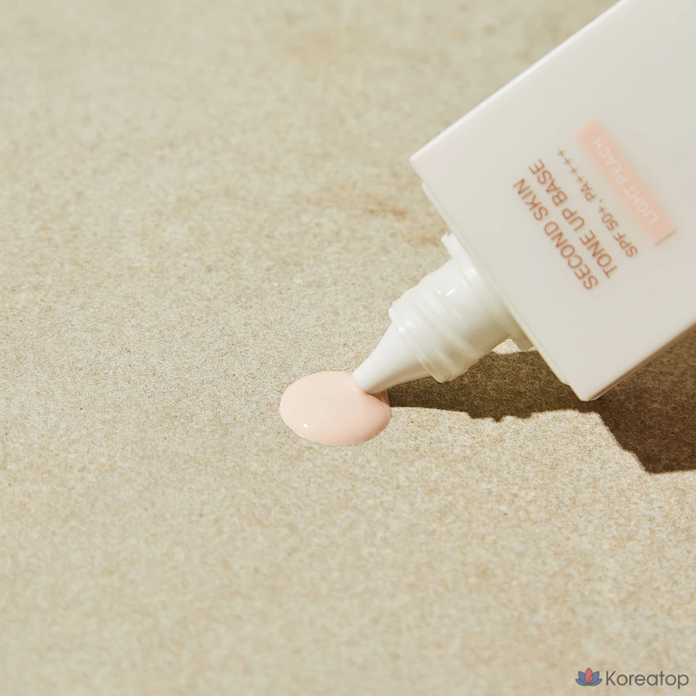 Тонер Hince Second Skin Tone-Up Base SPF 50+ PA++++, оттенок Light Peach, 35 мл, 1 шт., фото 5