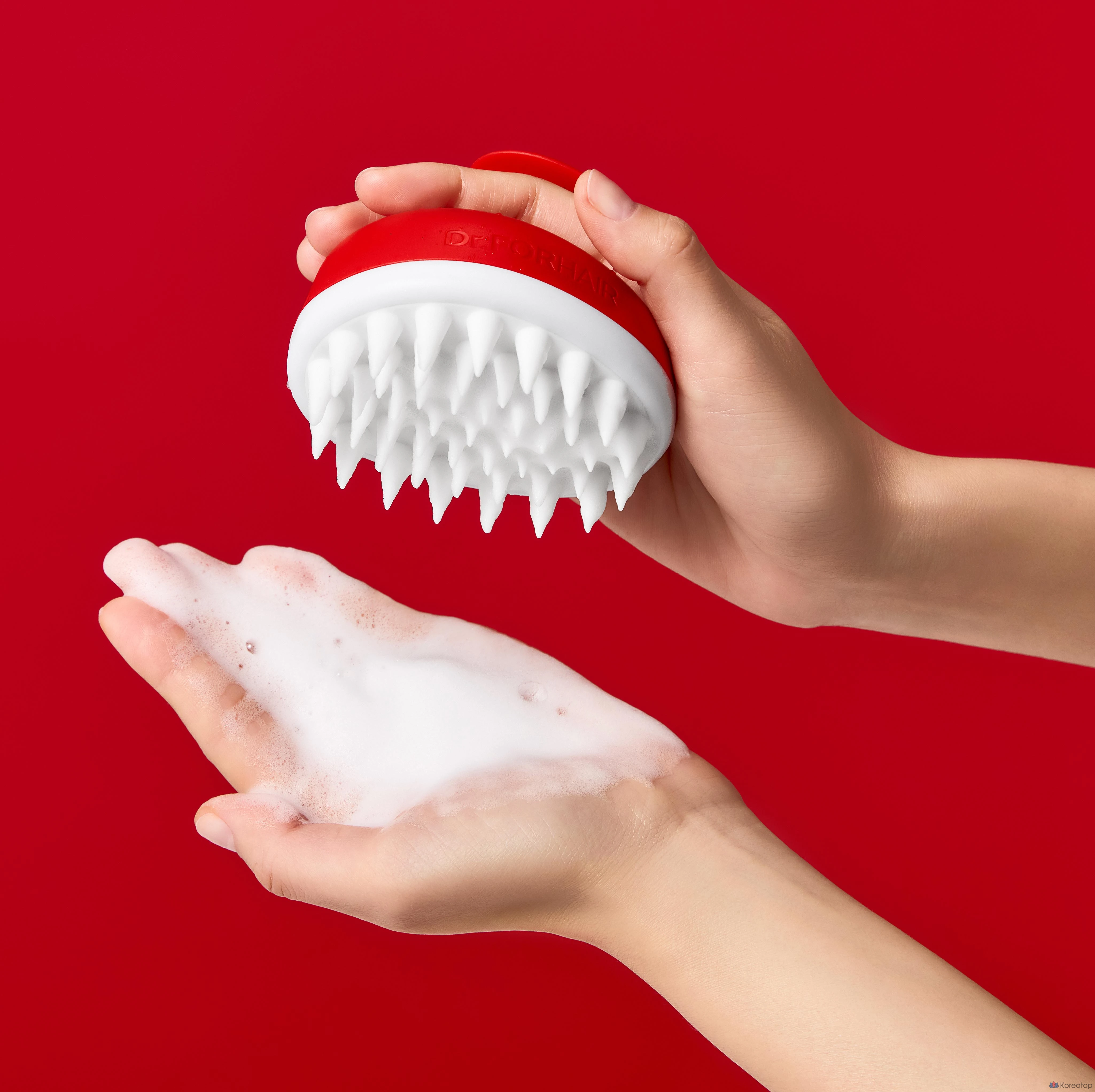 Щетка-скраб для глубокого очищения кожи головы и пор кожи головы Dr. For Hair, 1 шт., разные цвета., фото 4