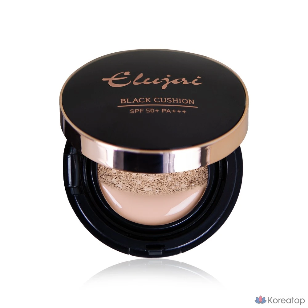 Кушон ELROEL Essence Moisture Cover Black Cushion, оттенок 23, 2 шт.