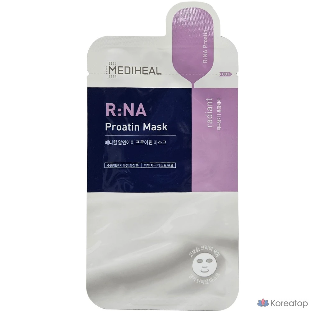 Набор масок Mediheal RNA Proatin, 6 и 10 упаковок.