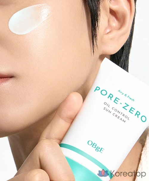 Солнцезащитный крем OBge Pore Zero Oil Control SPF50+ PA++++, 50 мл, 1 шт.