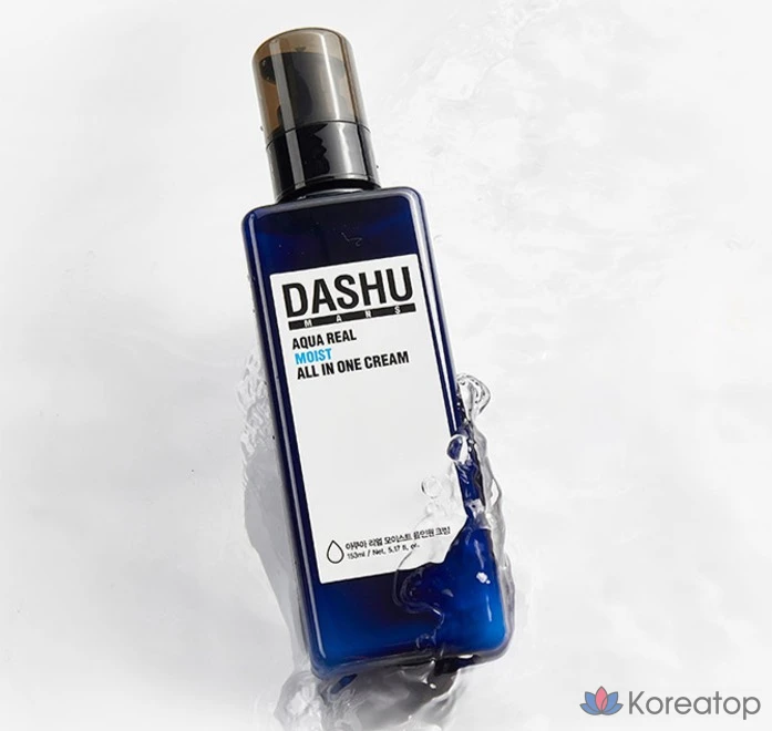 Увлажняющий крем DASHU Men's Aqua Real Moist All-in-One Cream, 153 мл, 1 шт.