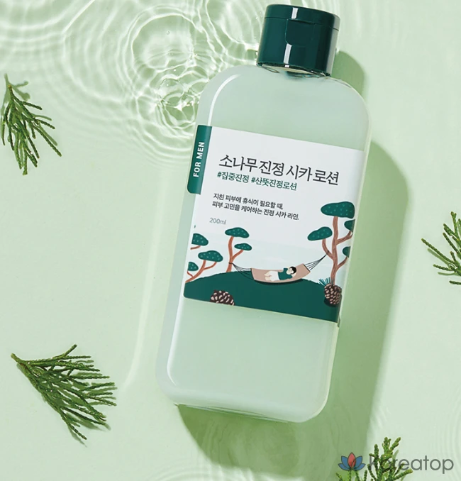 Обертывание для мужчин Сосновый успокаивающий лосьон Syka, 200 мл, 1 шт, фото 5