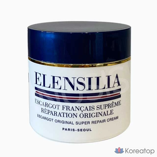 Крем для восстановления кожи с экстрактом улитки Elensilia Escargot Original Super Repair 50 г, Elensilia Escargot Super Repair Snail Cream 50 г, фото 4