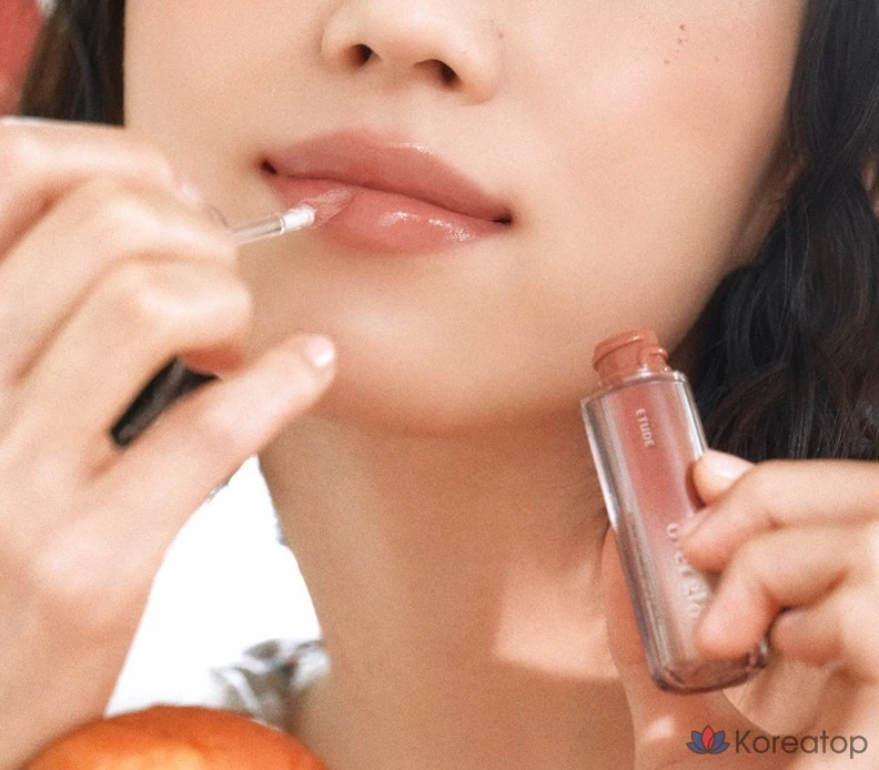 Тинт для губ Etude Over Glowy Lip Tint, 22, аромат ванильного сиропа, 1 шт., фото 5