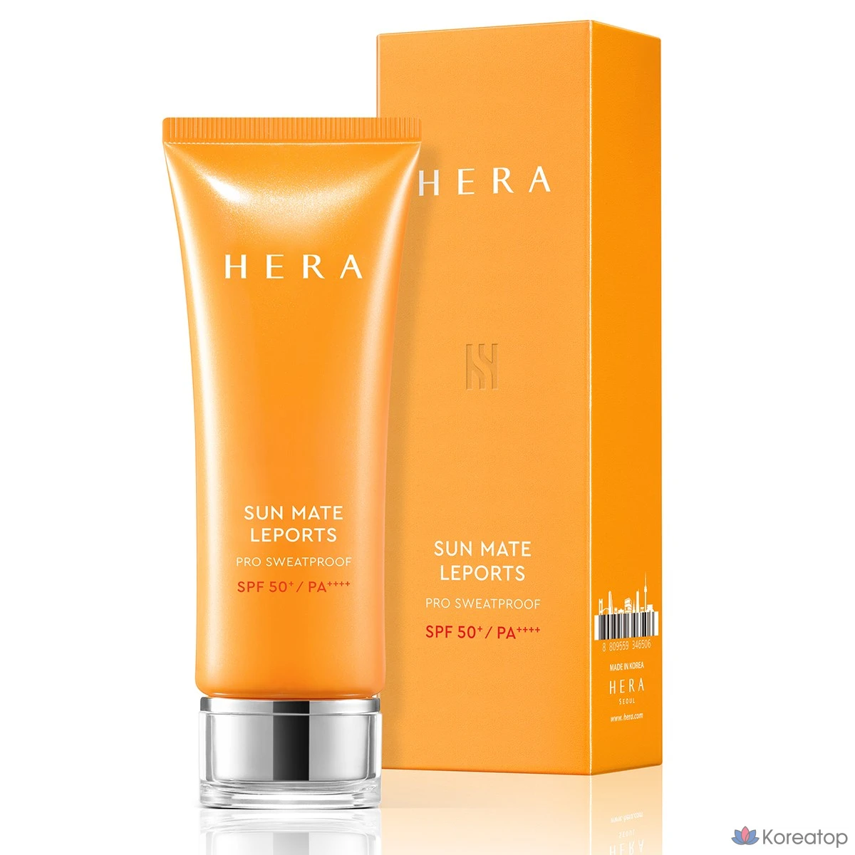 Солнцезащитный водостойкий спортивный солнцезащитный крем Hera SPF50, 70 мл, 1 шт.