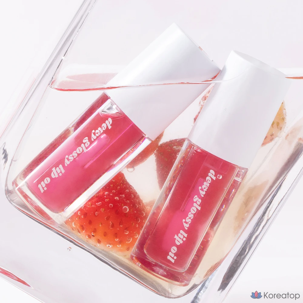 Merge Dewy Glossy Lip Oil, прозрачно-розовый, 3,5 мл, 1 шт.