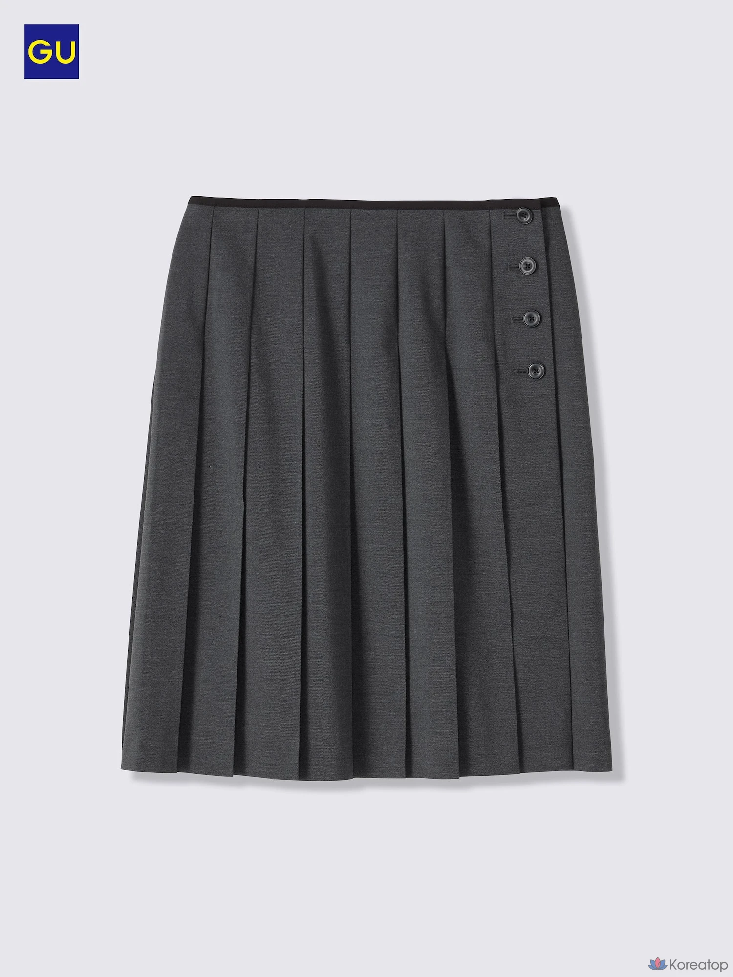 Юбка Uniqlo Side Button Pleated Skirt