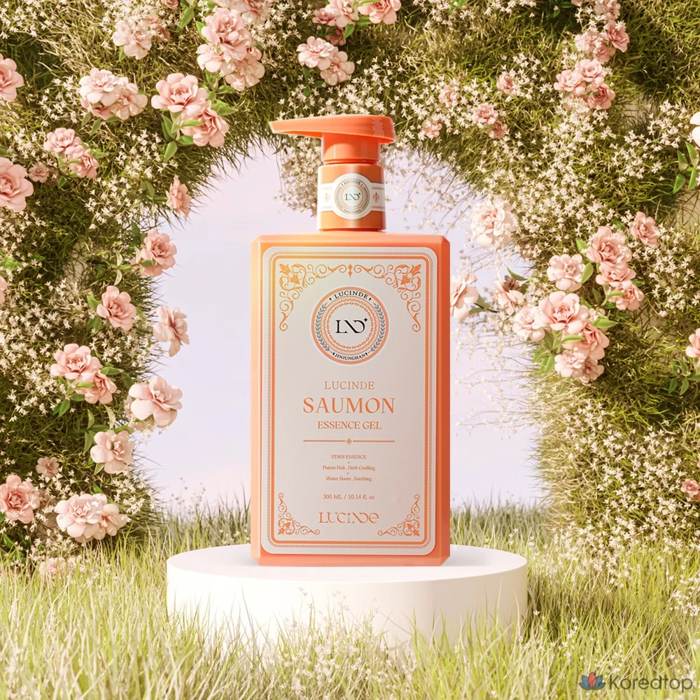 Lusand PDRN Лососевая гиалуроновая кислота Коллаген Увлажняющий Быстросохнущий Успокаивающий Эластичность Пантенол Сквалан Аквапорин Ампула REJURAN Essengel, 1 шт., 300 мл