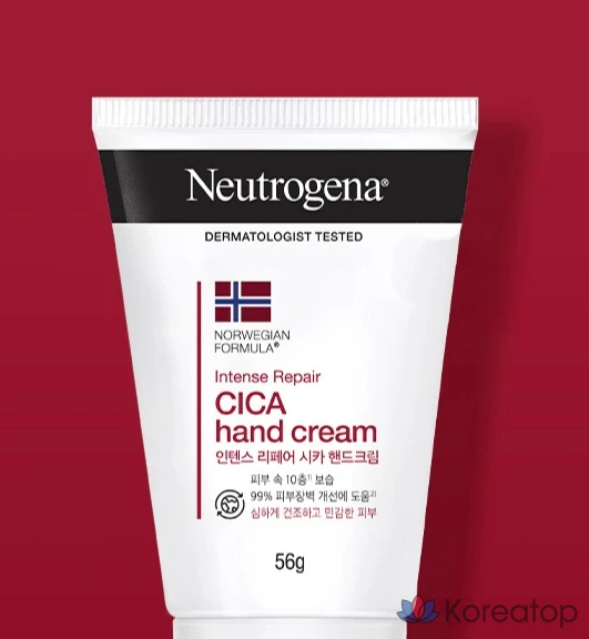 Крем для рук Neutrogena Intense Repair Cica, 56 г, 1 шт.