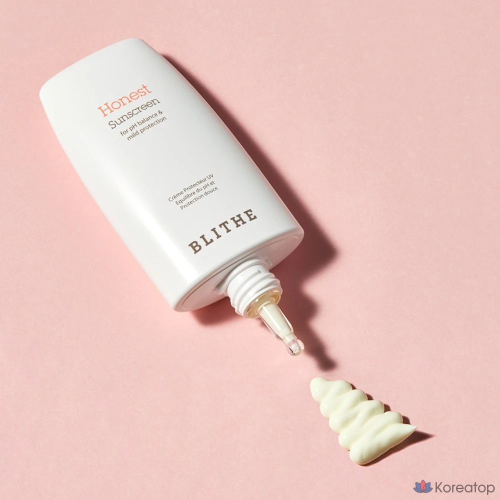 Солнцезащитный крем Blythe Honest SPF50+ PA++++, 1 шт., 50 мл