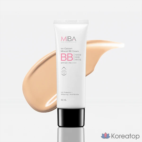 Miba Ion Calcium Mineral BB Cream, натуральная основа, 50 мл, 1 шт.