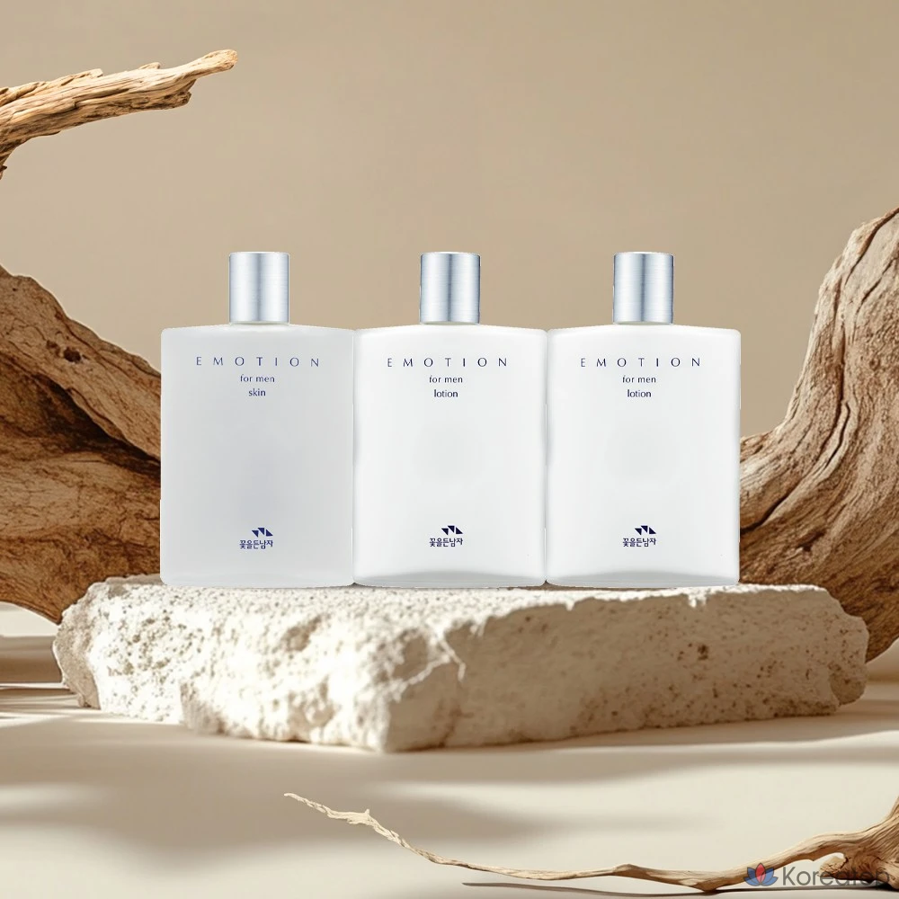 Набор для ухода за кожей Somang Flower Man Emotion 3-type (2 лосьона + 1 средство для кожи), 2 комплекта., фото 2