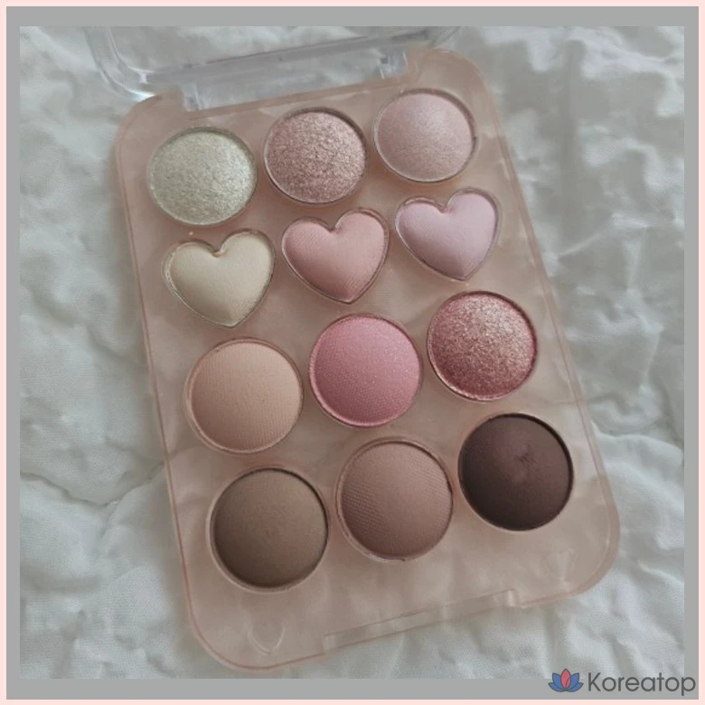 Палитра для глаз Color Gram, 03 Pinkderlabender Love, 1 шт., фото 2