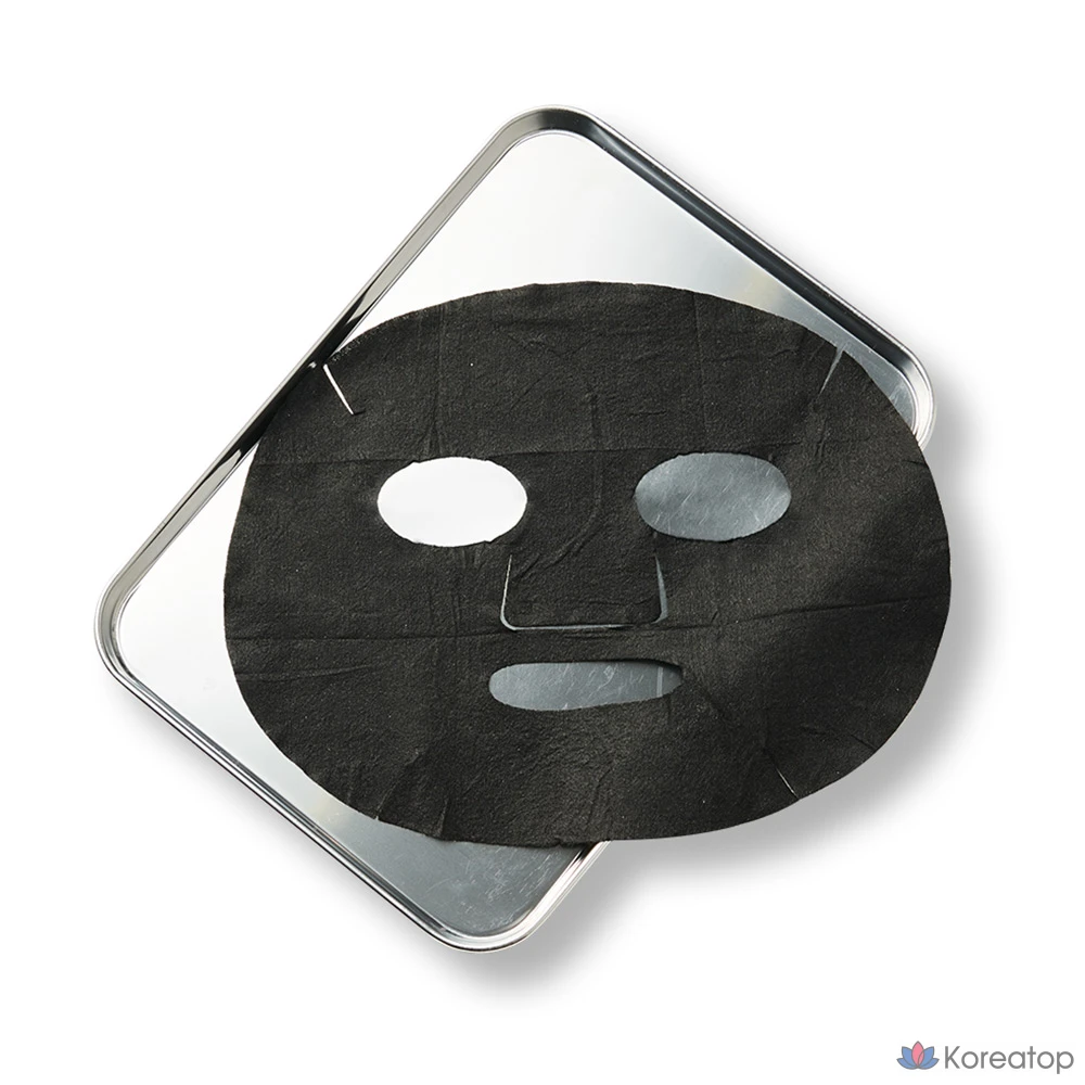 Тканевая маска для лица Jayjun Black Hydro Glow Mask 1STEP, 60 шт., фото 5