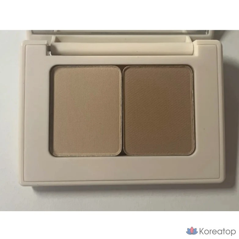 Тени для век VDL Ice Stain Essential Shadow Duo, оттенок Timeless Gray, 1 шт.