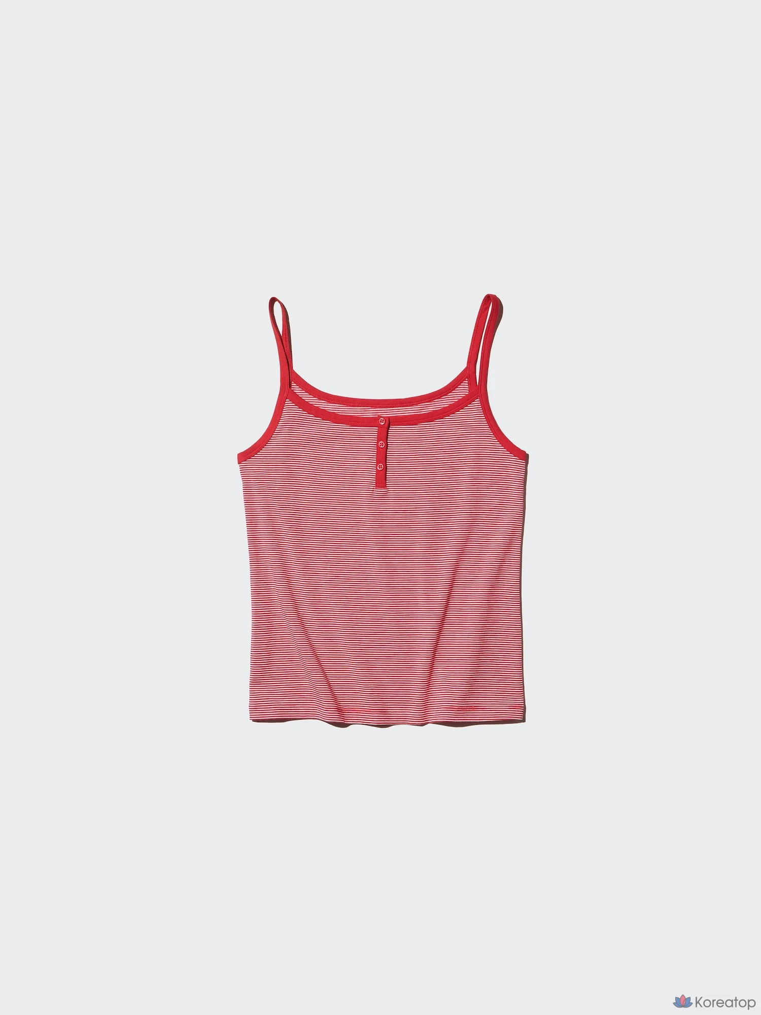 Топ Uniqlo Soft Modal Camisole, в полоску