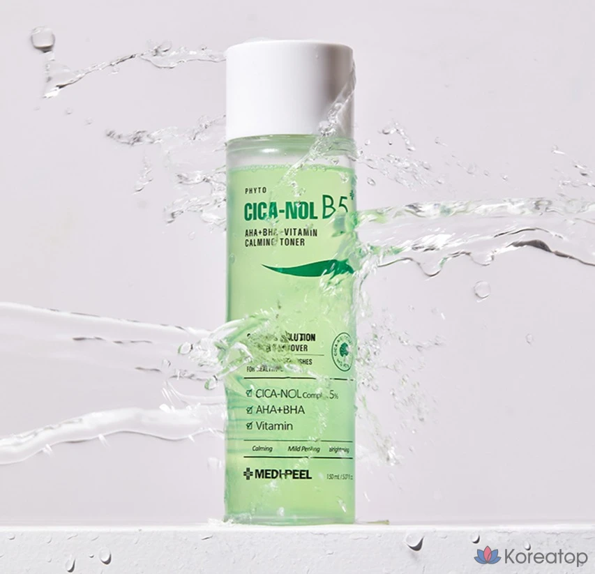 Тоник Medi-Peel Phyto Cicanoyl B5 AHA BHA Vitamin Calming Toner, 150 мл, 1 шт.